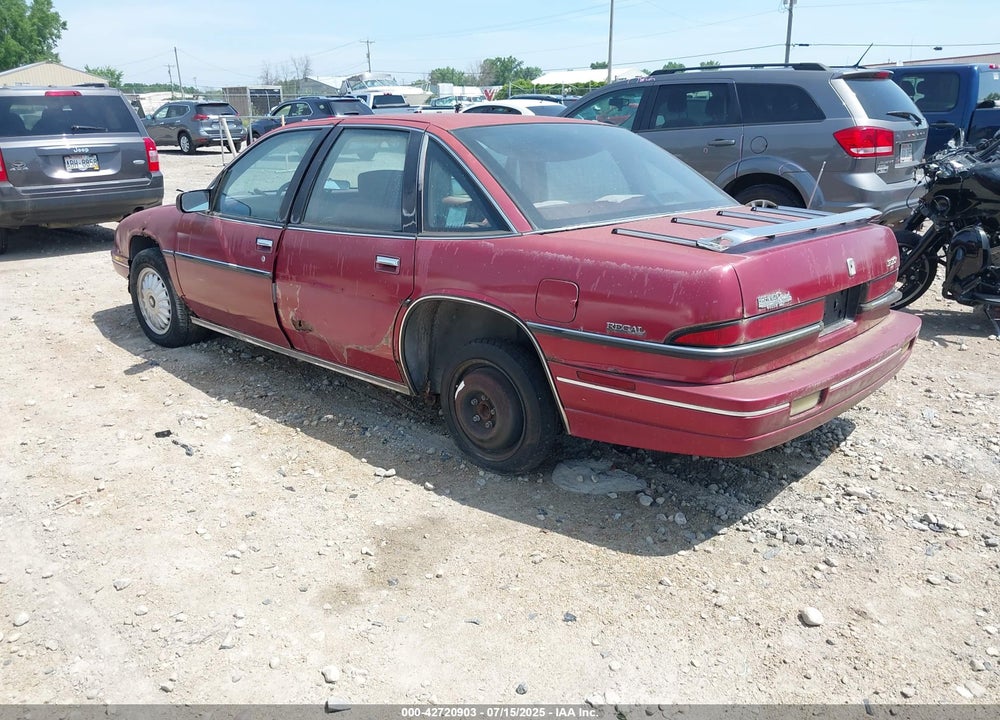 1991 BUICK REGAL CUSTOM VIN: 2G4WB54T6M1826573