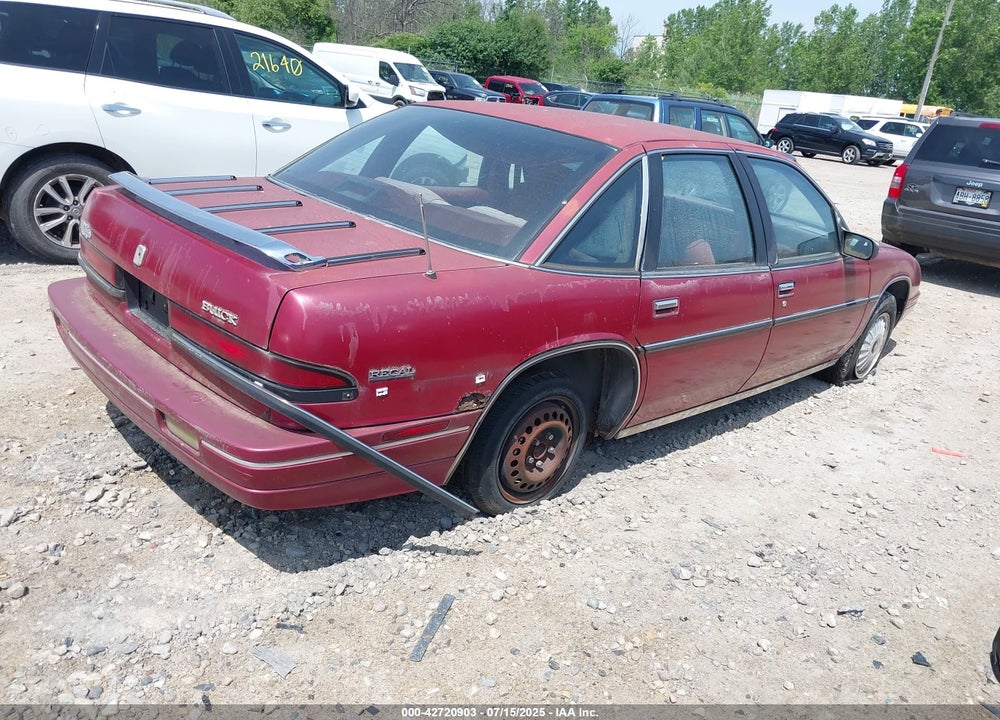 1991 BUICK REGAL CUSTOM VIN: 2G4WB54T6M1826573
