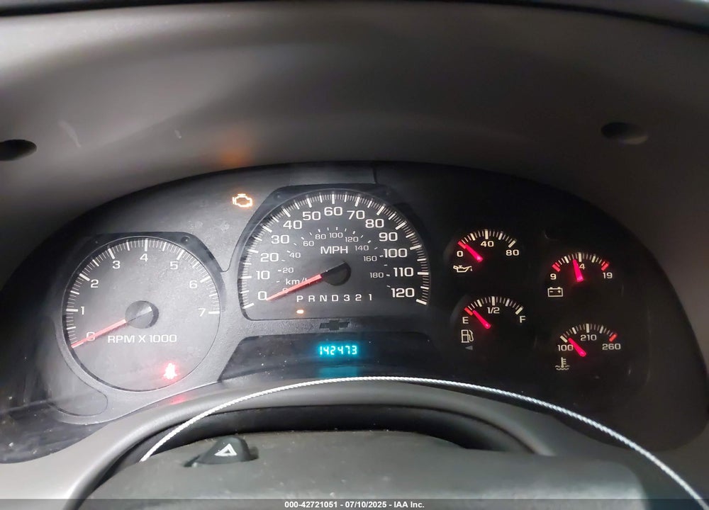 2008 CHEVROLET TRAILBLAZER VIN: 1GNDT13S882107414
