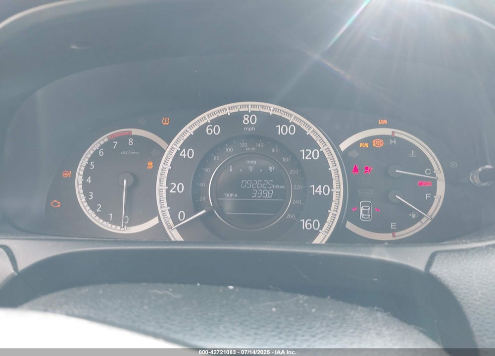 2013 HONDA ACCORD VIN: 1HGCR2F89DA219147