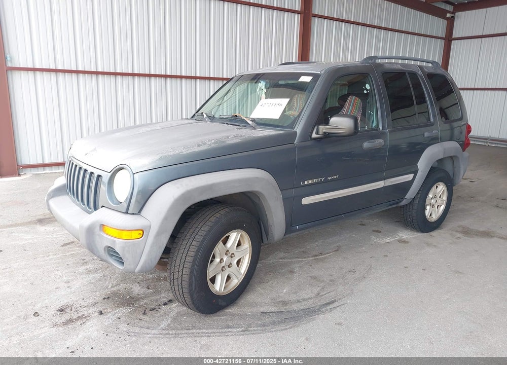 2002 JEEP LIBERTY SPORT VIN: 1J8GL48K02W215616