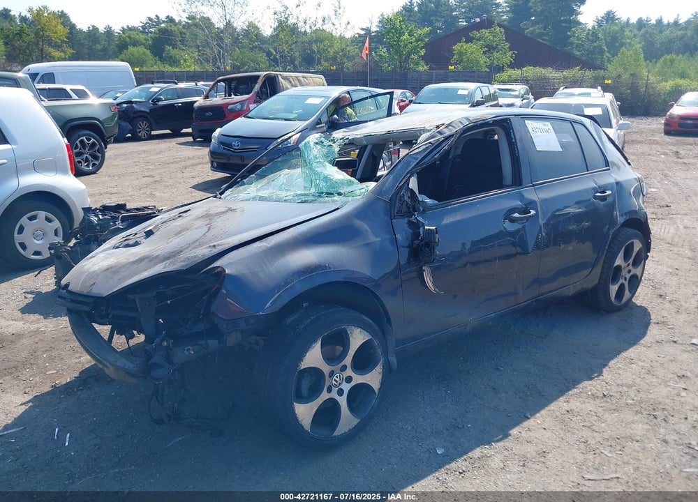 2014 VOLKSWAGEN GOLF VIN: WVWDB7AJ9EW007903