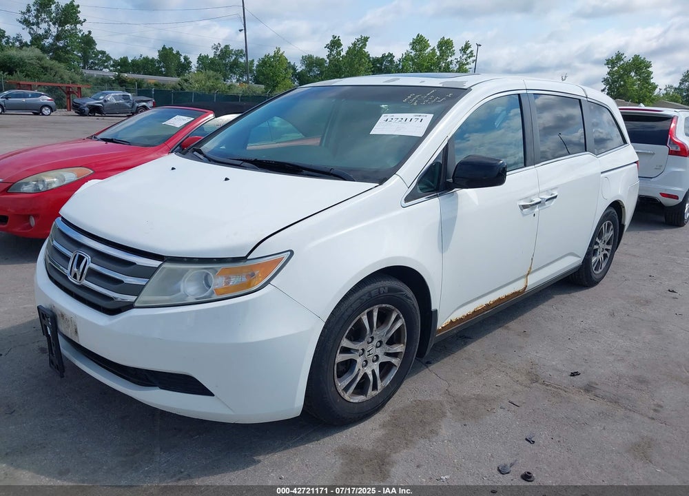 2013 HONDA ODYSSEY EX-L VIN: 5FNRL5H60DB048982