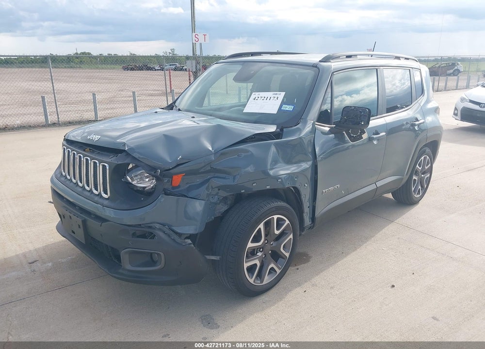 2018 JEEP RENEGADE LATITUDE FWD VIN: ZACCJABB3JPH60336