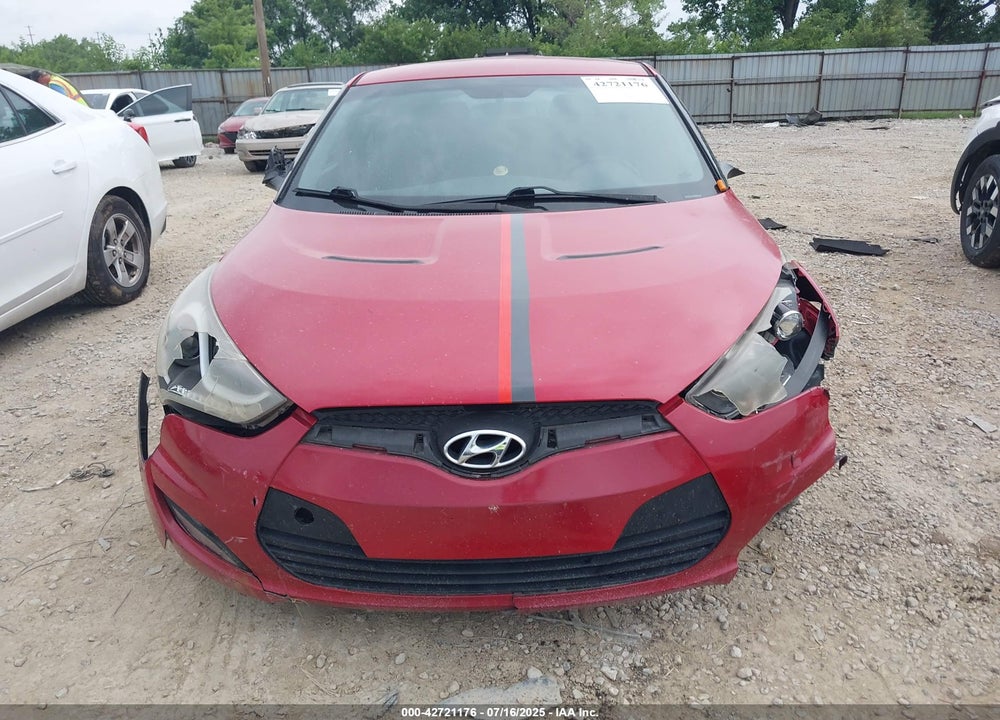 2013 HYUNDAI VELOSTER VIN: KMHTC6AD6DU156224