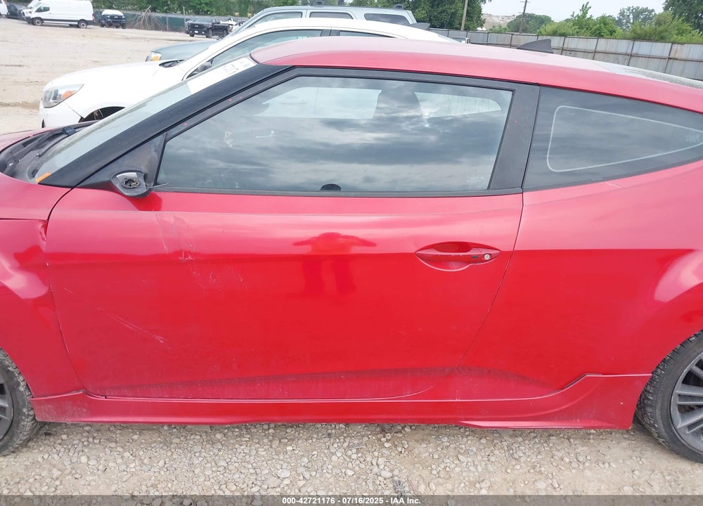 2013 HYUNDAI VELOSTER VIN: KMHTC6AD6DU156224