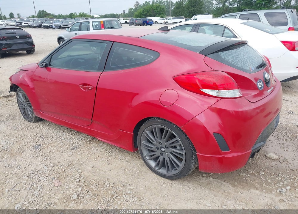 2013 HYUNDAI VELOSTER VIN: KMHTC6AD6DU156224