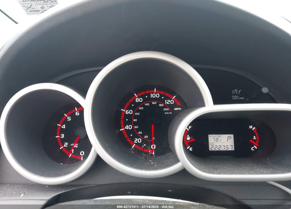2010 PONTIAC VIBE VIN: 5Y2SP6E85AZ408142