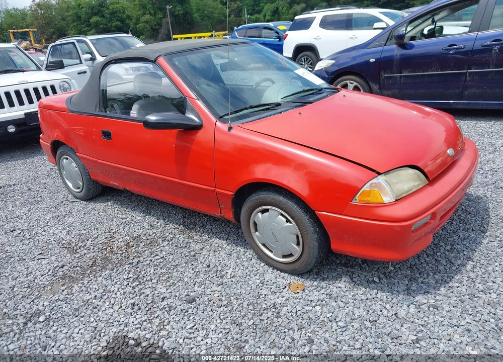 1993 GEO METRO LSI SPRINT CL VIN: JG1MR3362PK208056