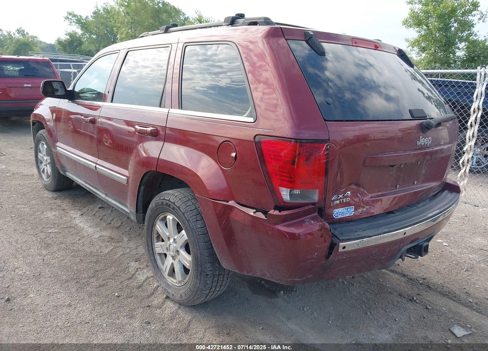 2009 JEEP GRAND CHEROKEE VIN: 1J8HR58P59C525020