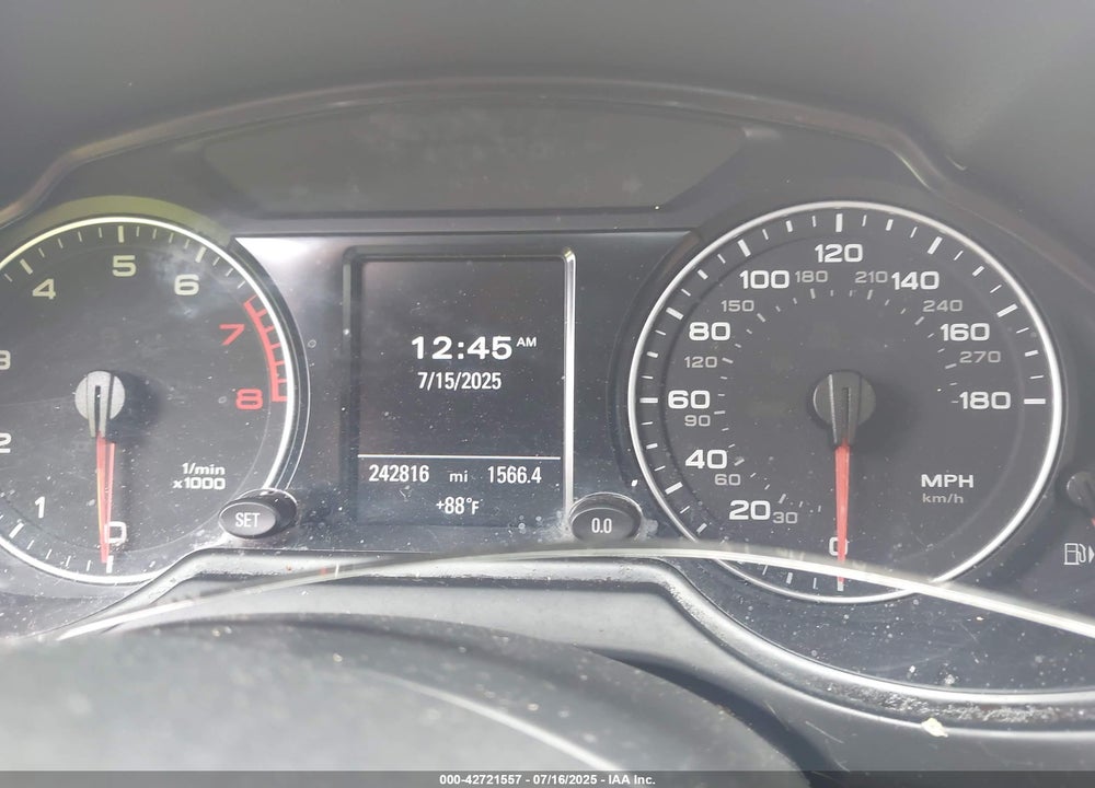 2011 AUDI Q5 2.0T PREMIUM VIN: WA1LFAFP9BA065393
