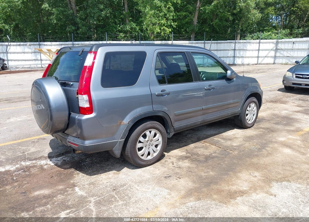 2006 HONDA CR-V SE VIN: SHSRD78966U404883
