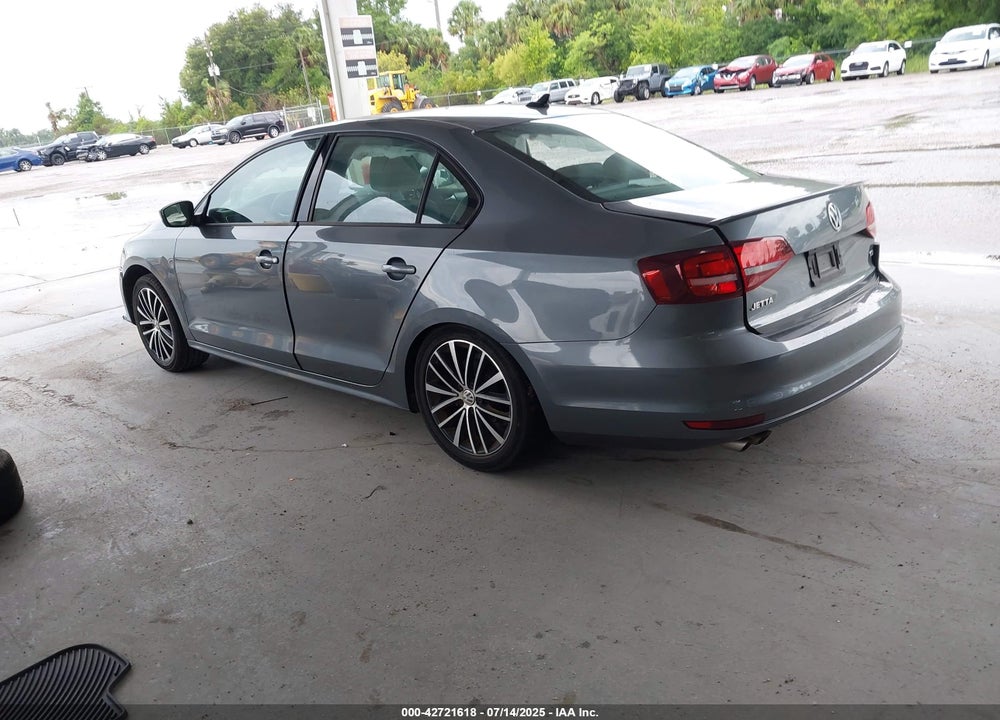2017 VOLKSWAGEN JETTA VIN: 3VWD17AJ8HM297278