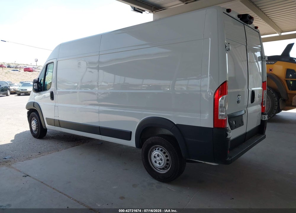 2025 RAM PROMASTER 3500 TRADESMAN HIGH ROOF 159 WB W/PASS SEAT VIN: 3C6MRVHG0SE549074