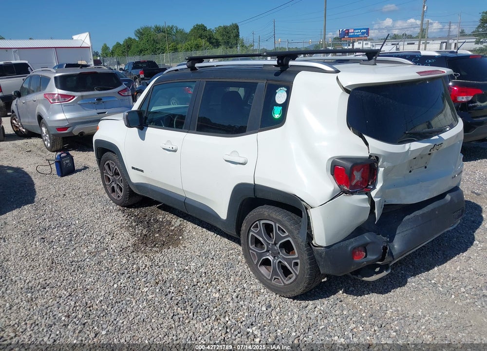 2016 JEEP RENEGADE LIMITED VIN: ZACCJADTXGPC88957