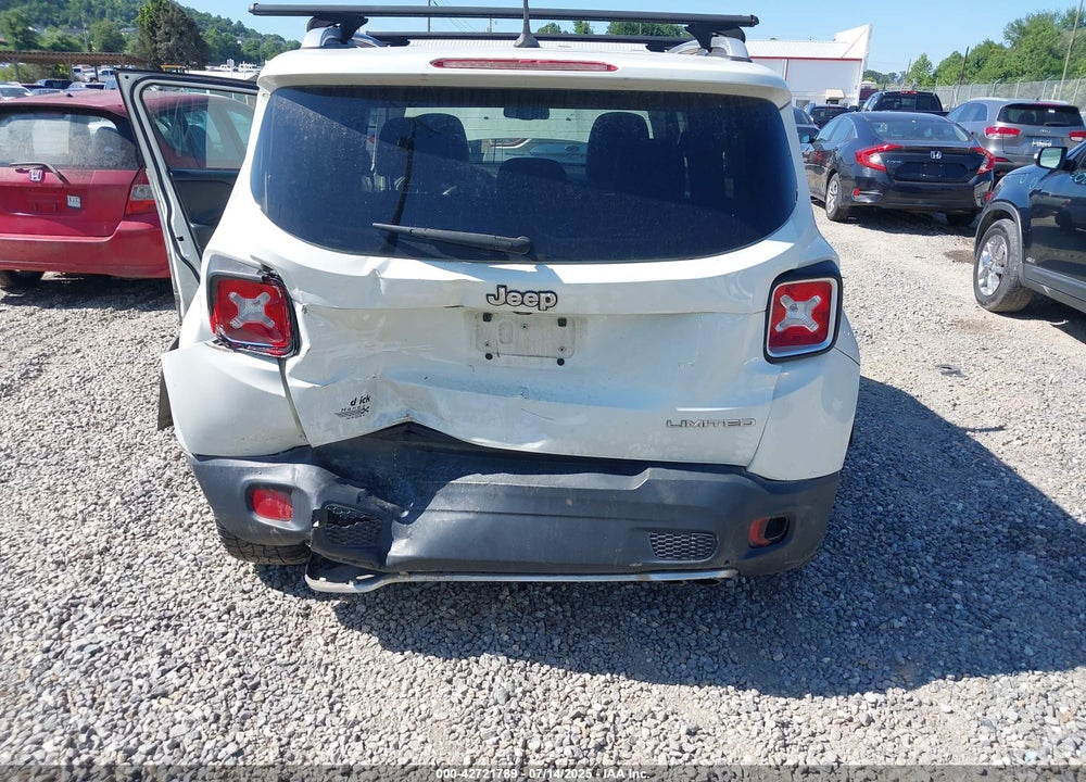 2016 JEEP RENEGADE LIMITED VIN: ZACCJADTXGPC88957