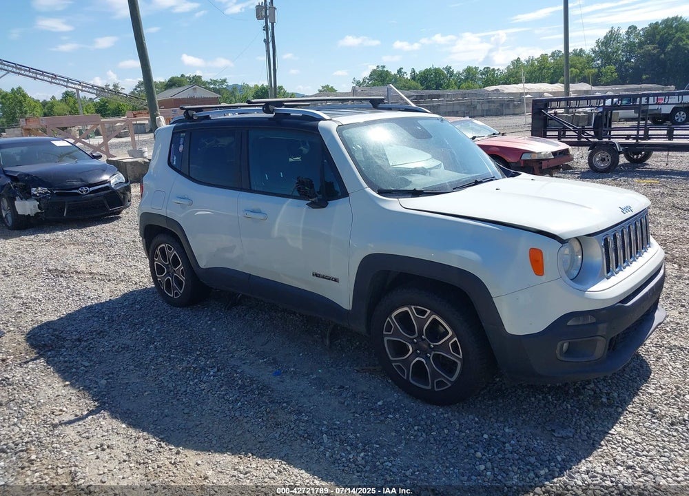 2016 JEEP RENEGADE LIMITED VIN: ZACCJADTXGPC88957