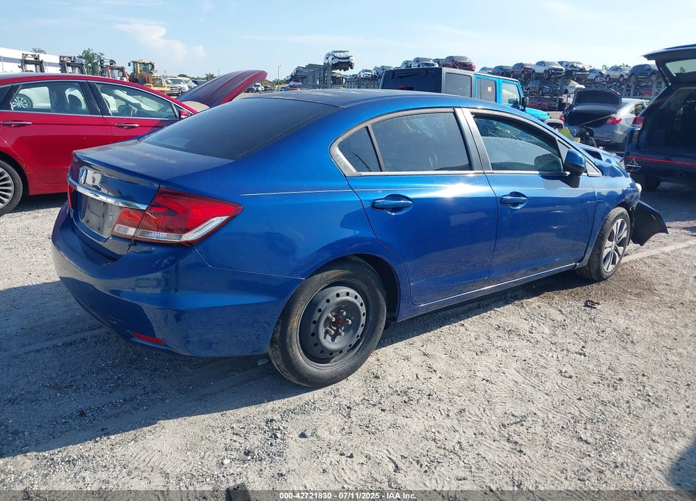 2013 HONDA CIVIC VIN: 19XFB2F58DE099120