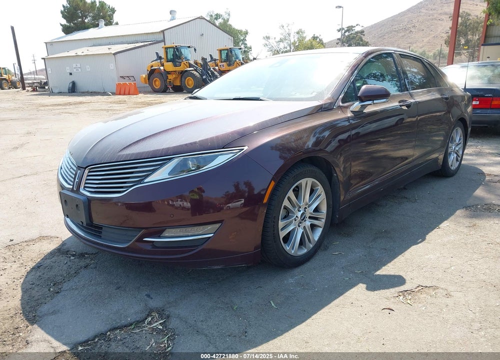 2013 LINCOLN MKZ VIN: 3LN6L2LU0DR826408