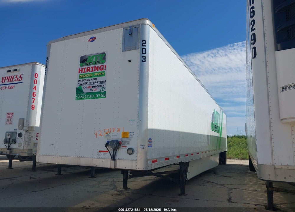 2022 UTILITY TRAILER MFG UNKNOWN VIN: 1UYVS2534N3496801