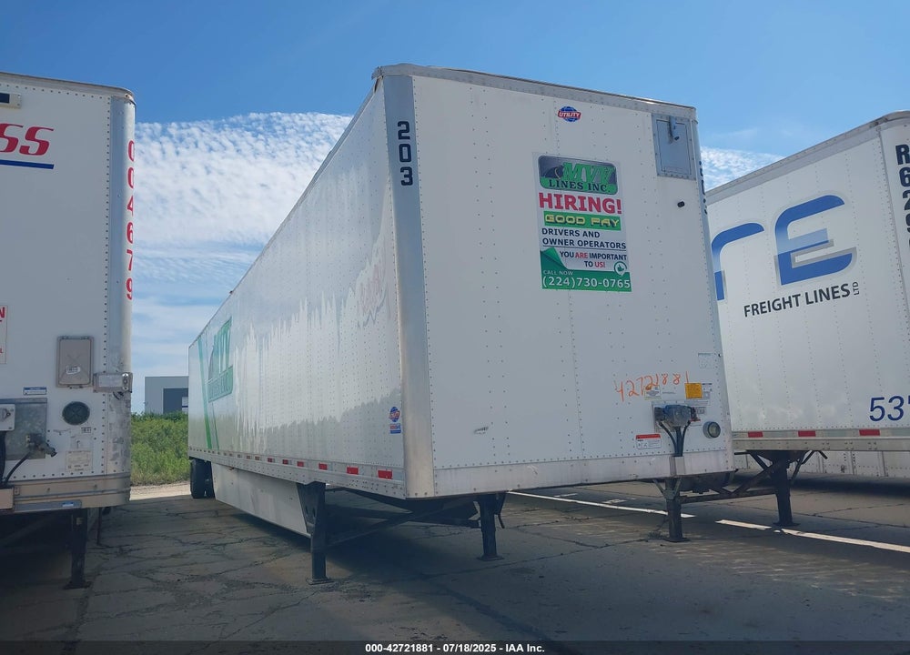 2022 UTILITY TRAILER MFG UNKNOWN VIN: 1UYVS2534N3496801