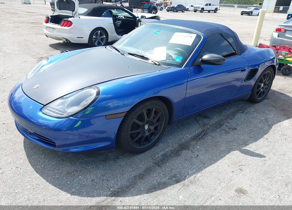 2003 PORSCHE BOXSTER S VIN: WP0CB29823U662963