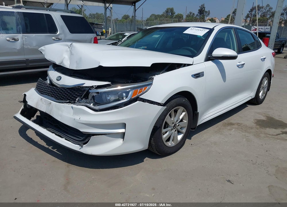 2016 KIA OPTIMA LX VIN: 5XXGT4L31GG081280