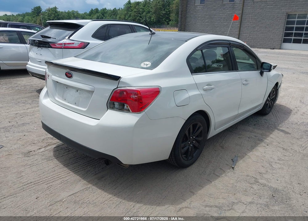 2015 SUBARU IMPREZA VIN: JF1GJAC64FH014629