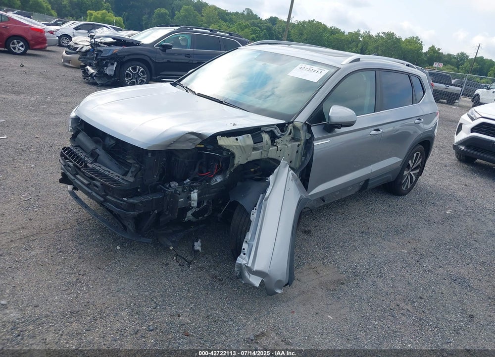 2022 VOLKSWAGEN TAOS 1.5T SE VIN: 3VVLX7B23NM086863