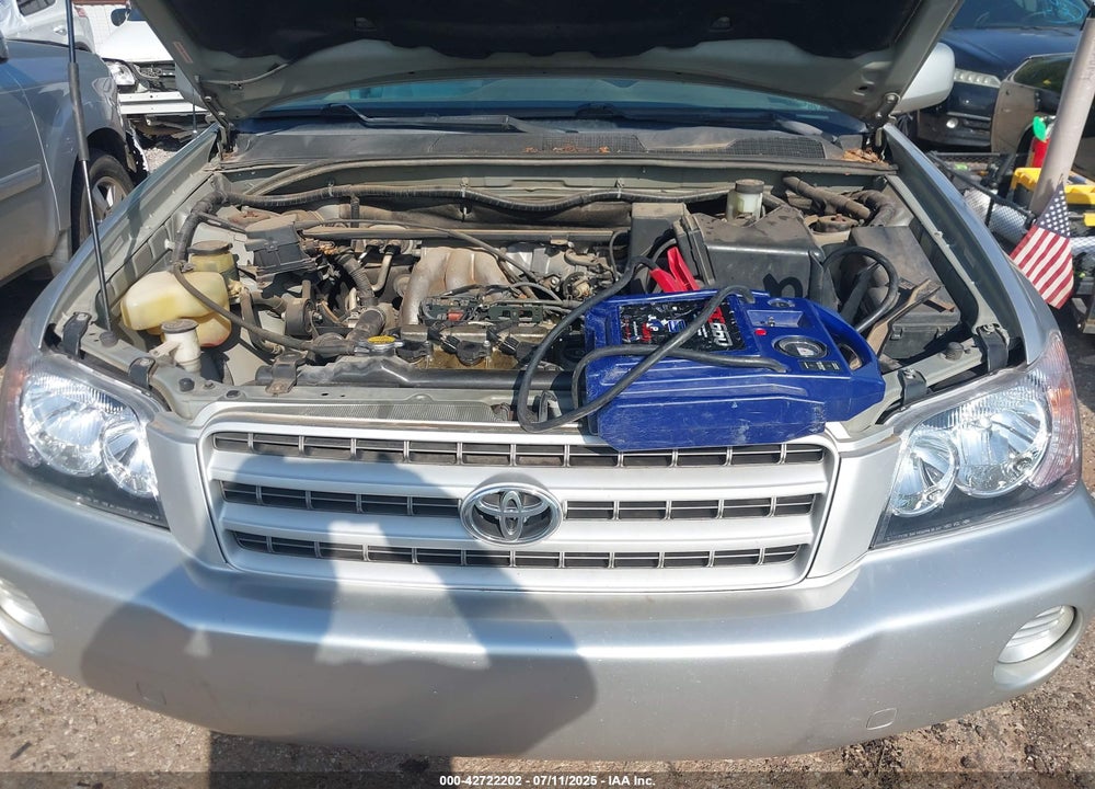 2002 TOYOTA HIGHLANDER V6 VIN: JTEGF21A020036804