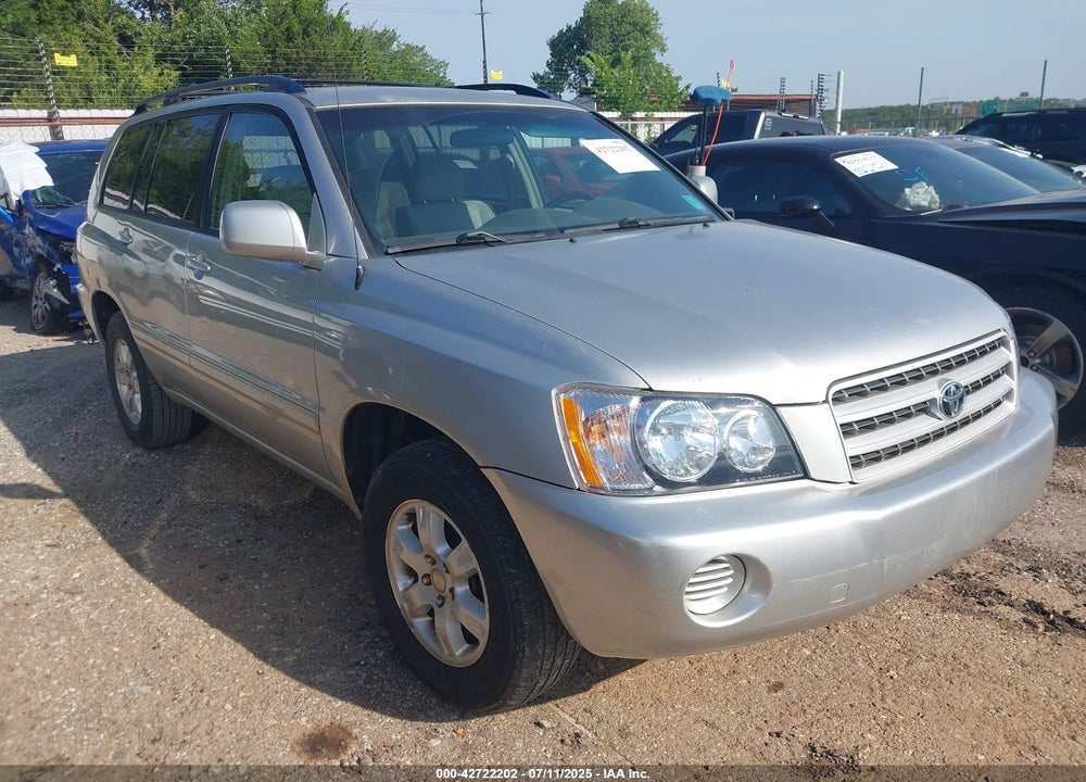 2002 TOYOTA HIGHLANDER V6 VIN: JTEGF21A020036804
