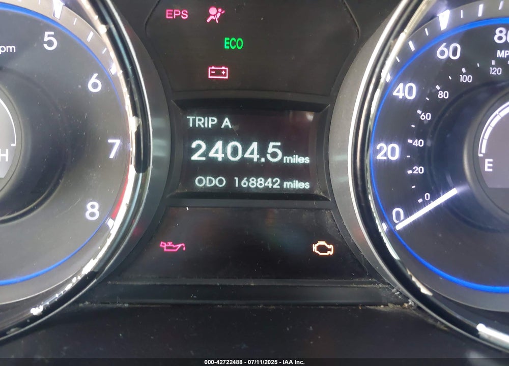 2013 HYUNDAI SONATA VIN: 5NPEB4AC2DH669086