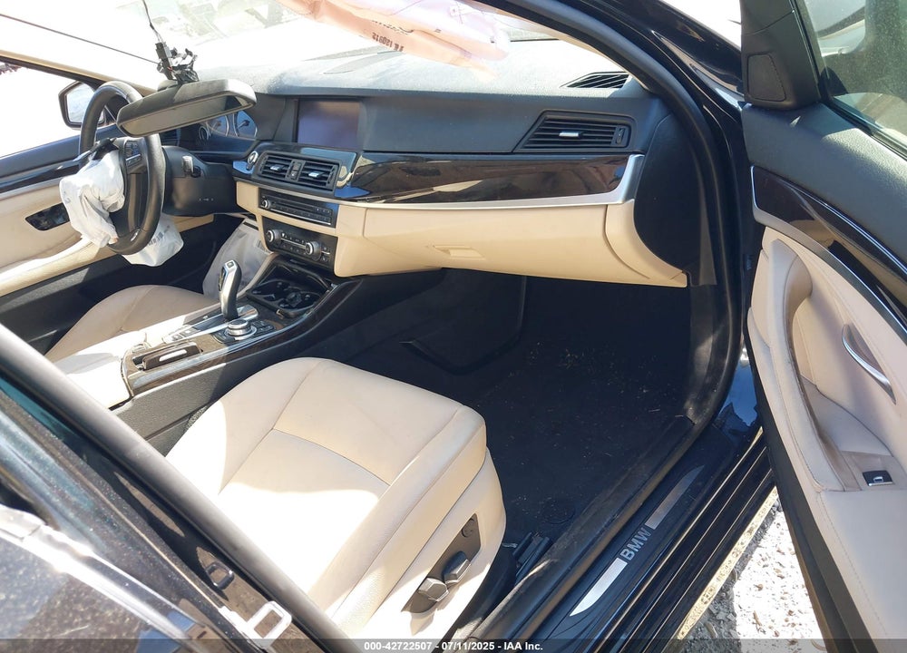 2013 BMW 5 SERIES VIN: WBAFU7C5XDDU70286