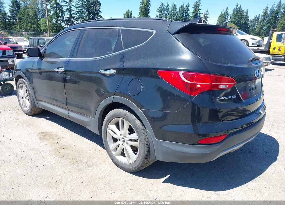 2013 HYUNDAI SANTA FE VIN: 5XYZUDLA9DG037829