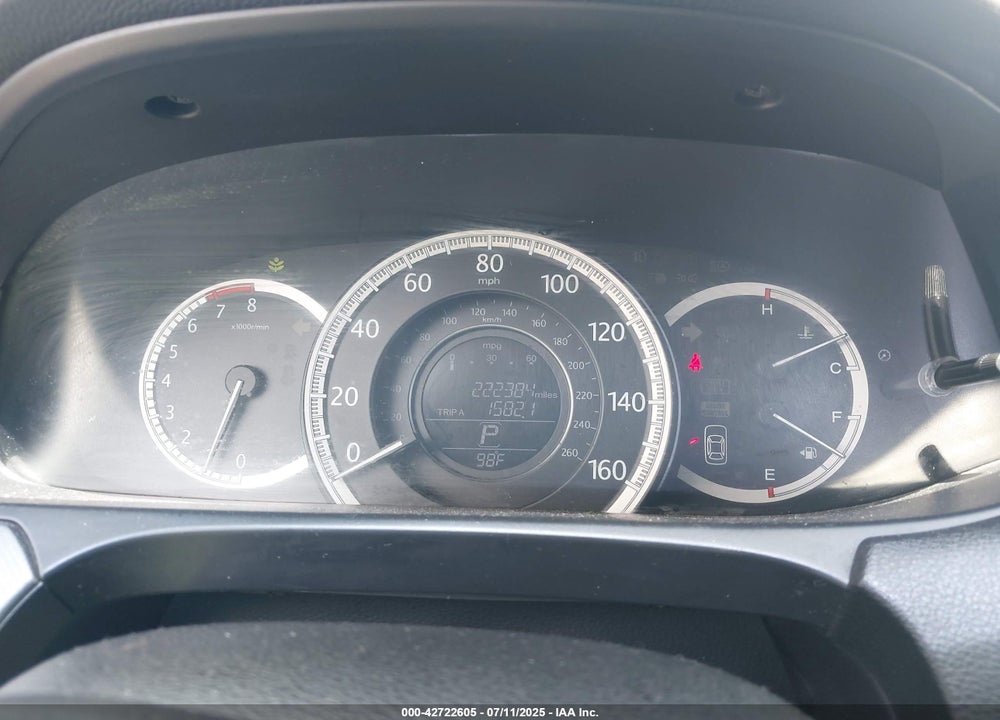 2013 HONDA ACCORD VIN: 1HGCR2F3XDA083342