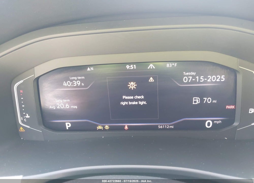 2022 VOLKSWAGEN ATLAS CROSS SPORT VIN: 1V2HE2CA7NC211835