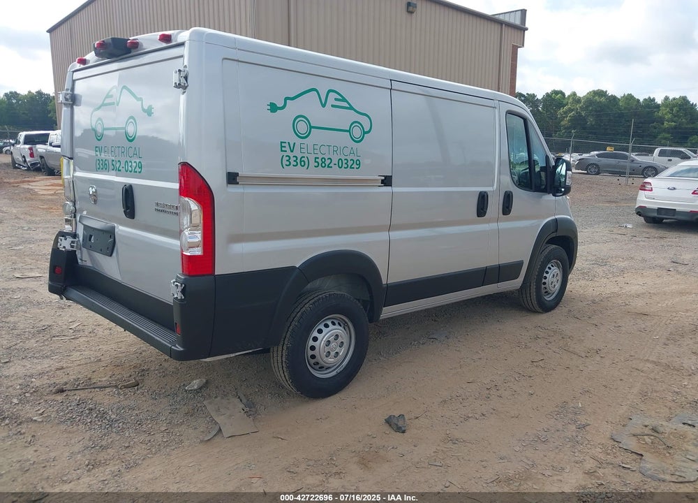 2024 RAM PROMASTER 1500 LOW ROOF 118 WB W/PASS SEAT VIN: 3C6LRVNG3RE128332