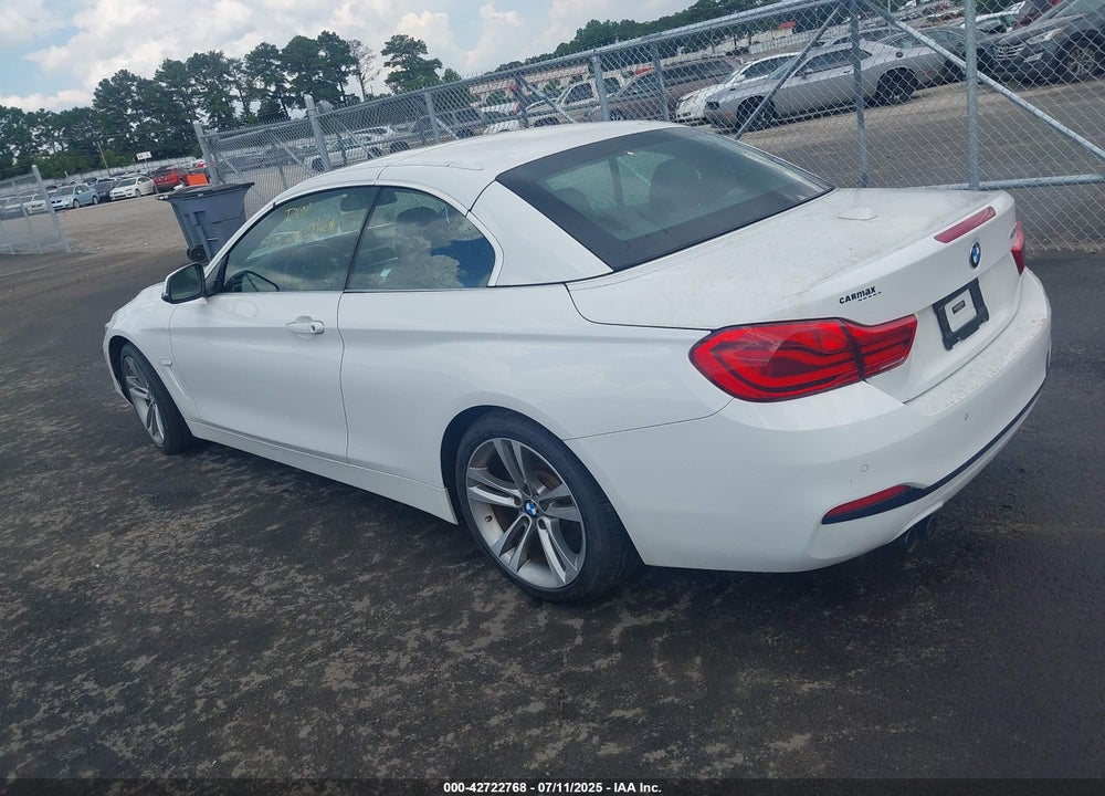 2018 BMW 430I VIN: WBA4Z1C58JEC59425