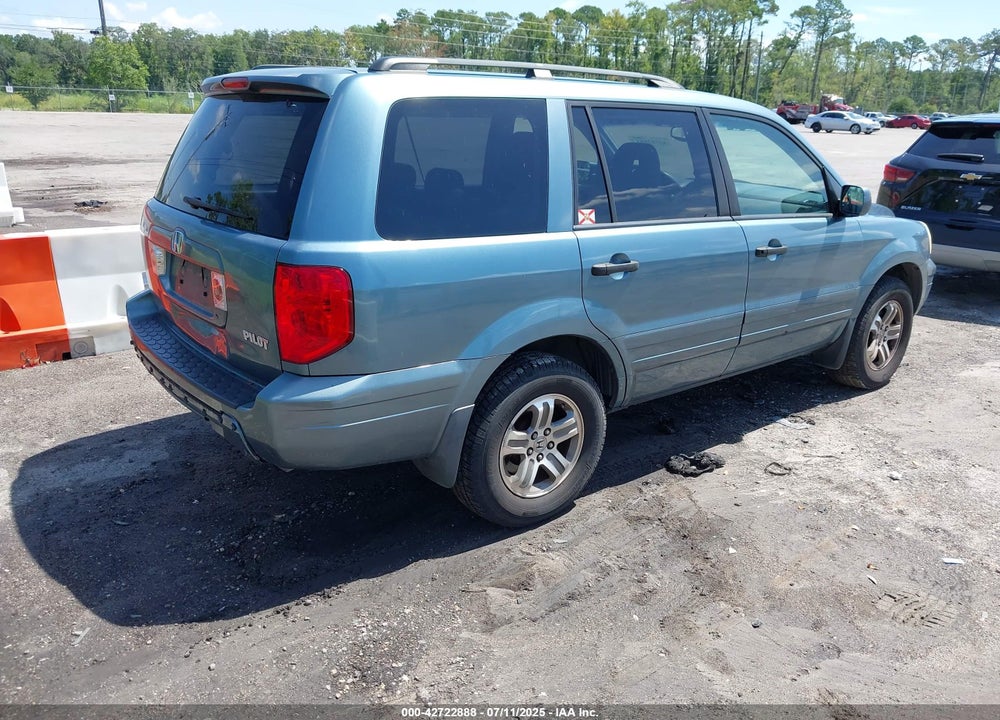 2005 HONDA PILOT EX-L VIN: 2HKYF18515H503182