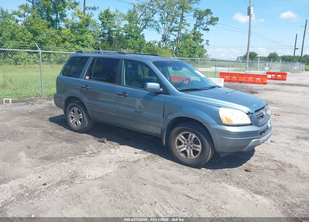 2005 HONDA PILOT EX-L VIN: 2HKYF18515H503182