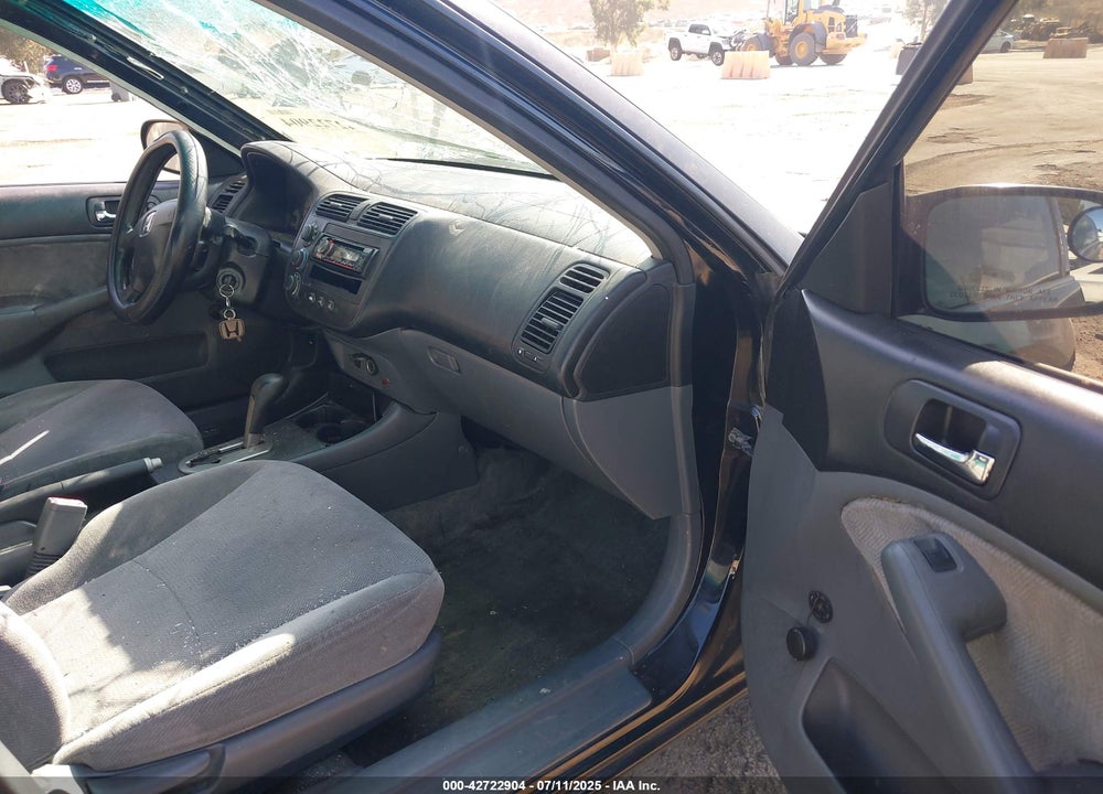 2002 HONDA CIVIC LX VIN: 2HGES16522H571739