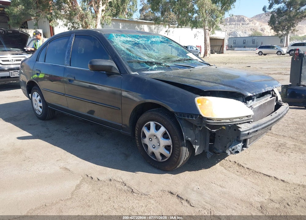 2002 HONDA CIVIC LX VIN: 2HGES16522H571739