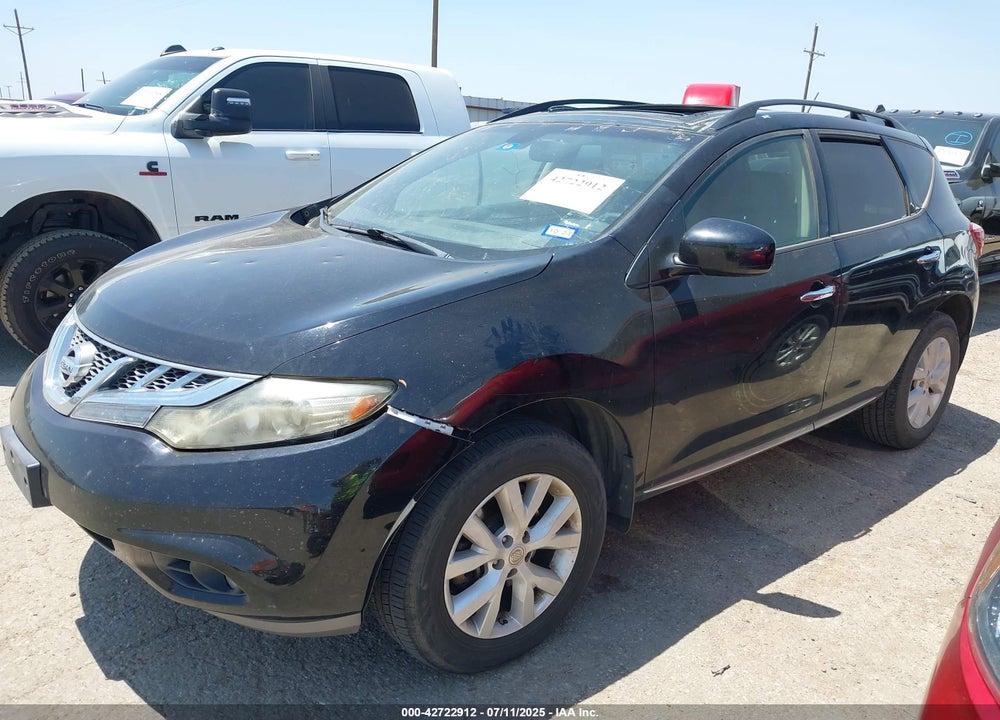 2012 NISSAN MURANO VIN: JN8AZ1MU1CW114477
