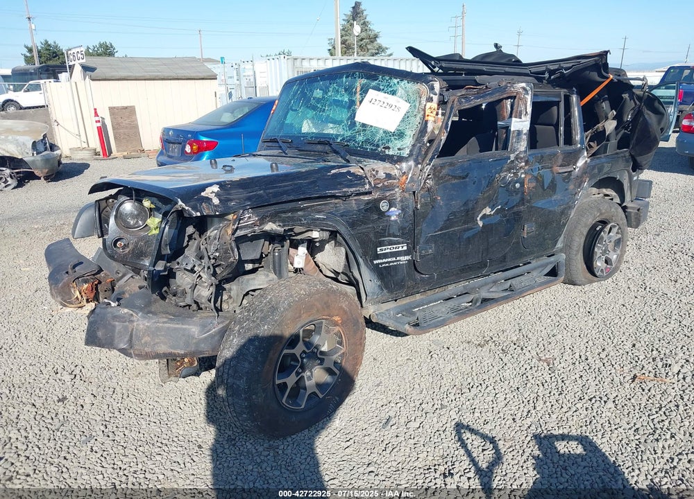2018 JEEP WRANGLER UNLIMITED VIN: 1C4BJWDG1JL899547