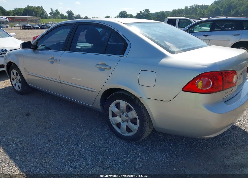 2008 KIA OPTIMA LX VIN: KNAGE123285238098