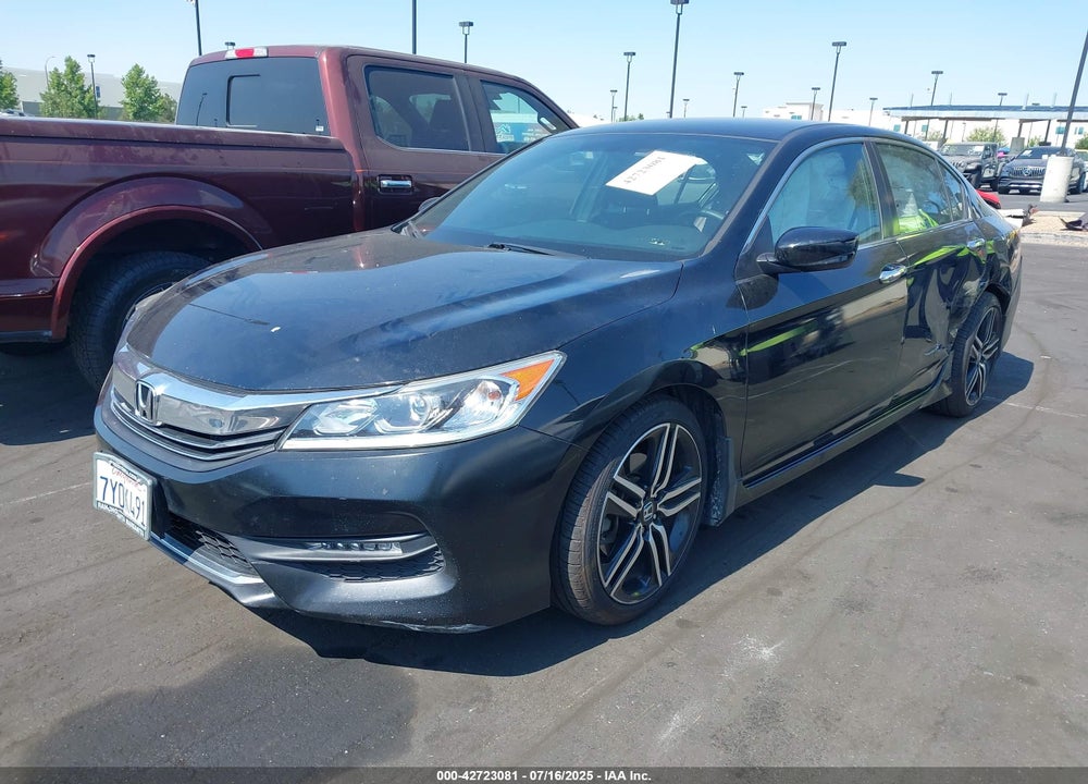 2016 HONDA ACCORD VIN: 1HGCR2F58GA186930