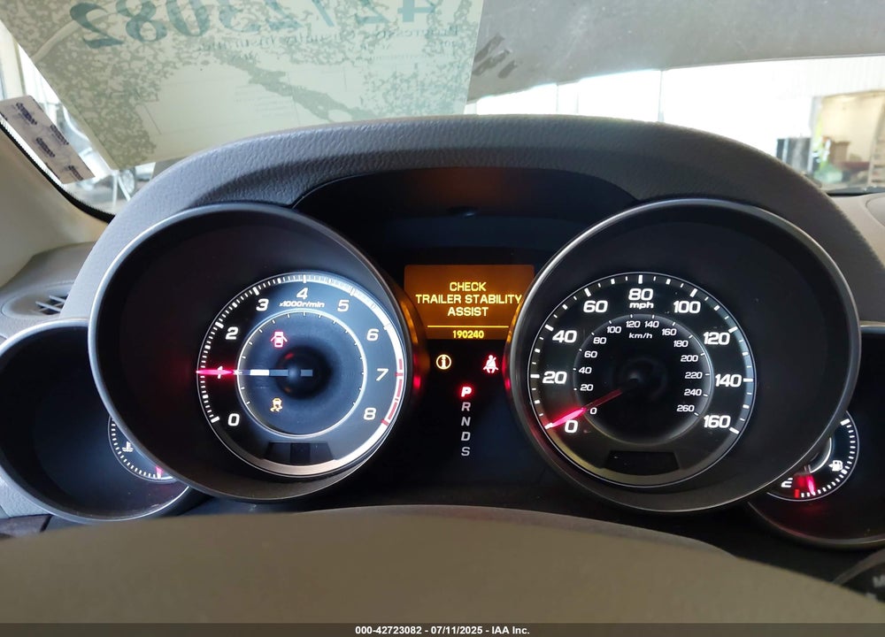 2011 ACURA MDX VIN: 2HNYD2H22BH530259