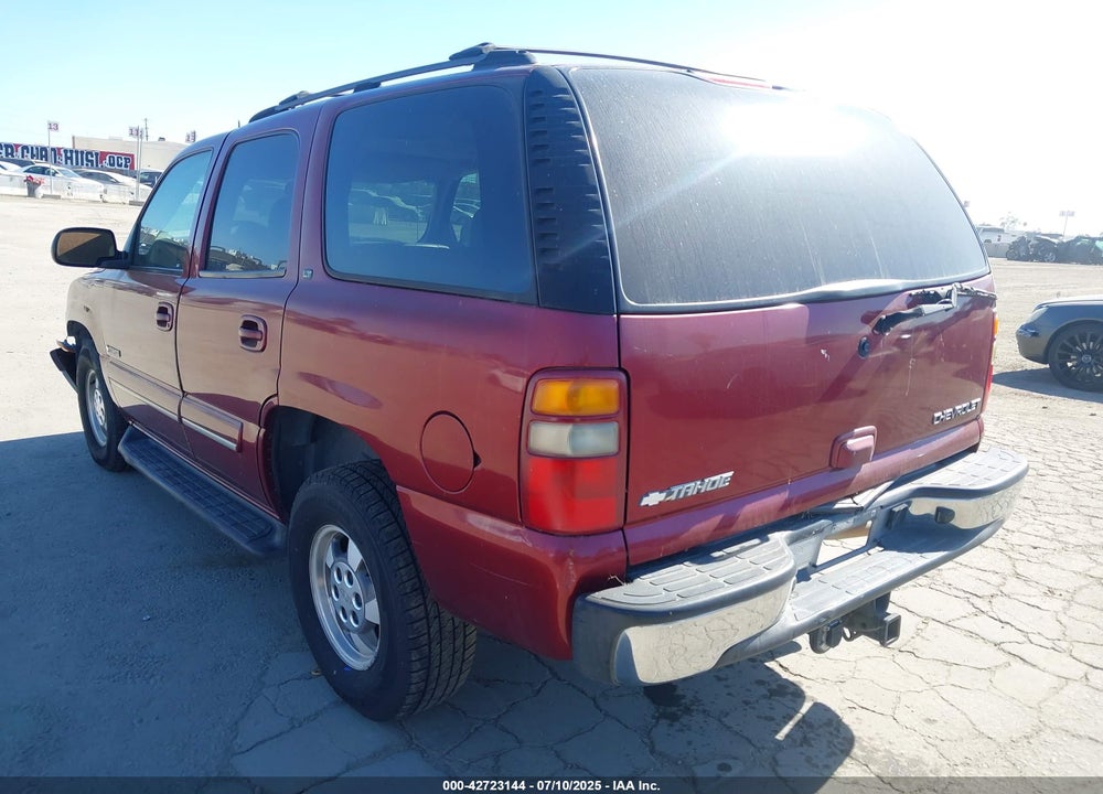 2003 CHEVROLET TAHOE LT VIN: 1GNEC13T23R292010