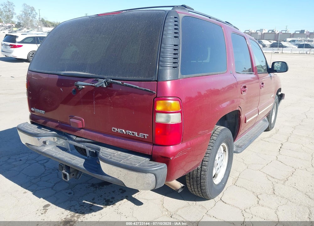 2003 CHEVROLET TAHOE LT VIN: 1GNEC13T23R292010