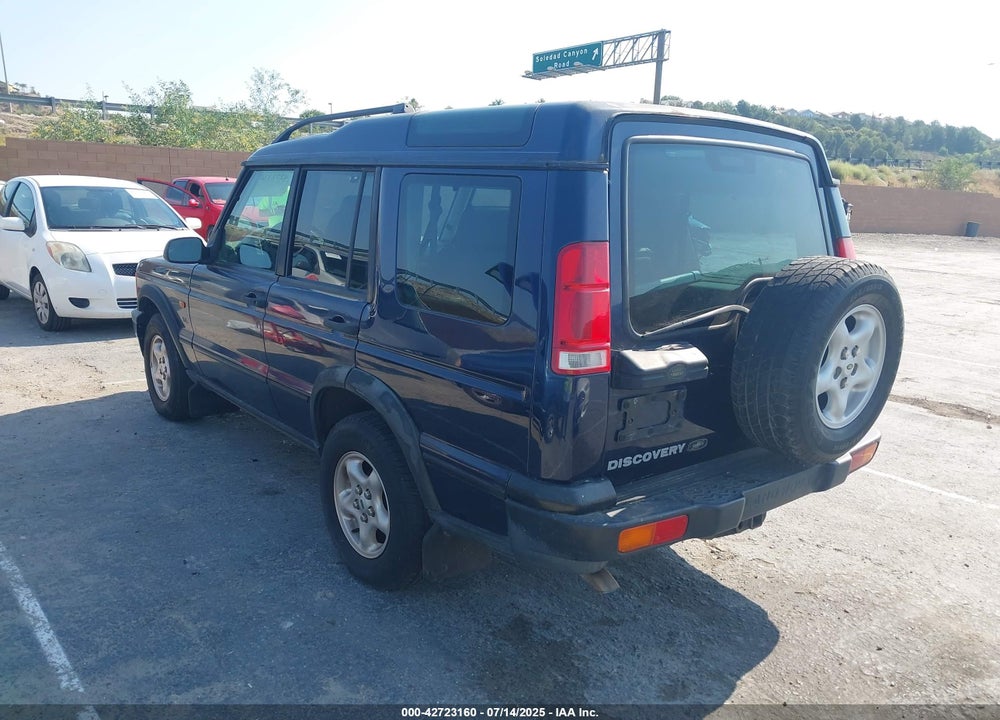 2002 LAND ROVER DISCOVERY SERIES II SE VIN: SALTY15492A737047